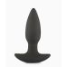 Анальный вибратор в виде пробки черный силиконовый XESE PM-14-10
