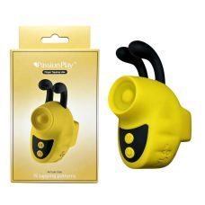 Вибратор на палец для клитора в виде пчёлки жёлтый Passion Play 