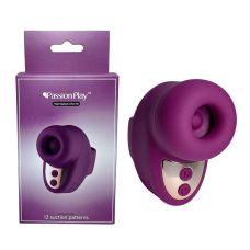 Вибратор на палец для клитора бордовый Passion Play