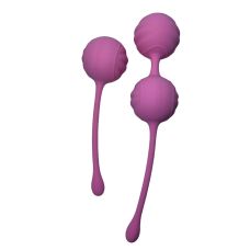 Набор вагинальных шариков для упражнений Кегеля розовые Passion Play 2 штуки
