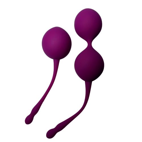 Набір вагінальних кульок для вправ Кегеля фіолетові Passion Play 2 штуки