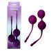 Набір вагінальних кульок для вправ Кегеля фіолетові Passion Play 2 штуки