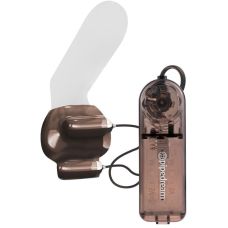 Вибратор для яичек с пультом управления коричневый Pipedream Dual Vibrating Ball Teaser 