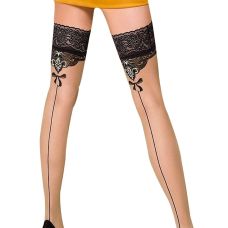 Панчохи ST103 1/2 beige-Passion