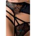 Эротический комплект FLORIS SET black L/XL Passion