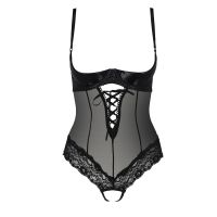 Сексуальне боді NORTH BODY black L / XL Passion