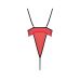 Еротичне боді AKITA BODY red XXL/XXXL Passion Еротичне боді AKITA BODY red XXL/XXXL Passion