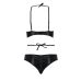 Женский эротический комплект NAVEL SET black S/M - Passion Exclusive