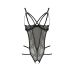 Эротической женское боди VALERY BODY black S/M - Passion Exclusive