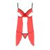 Пеньюар эротический красный CHERRY CHEMISE L/XL Passion Exclusive