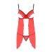 Комплект эротического белья красный CHERRY CHEMISE S/M Passion Exclusive
