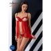 Комплект нижньої білизни червоний CHERRY CHEMISE XXL/XXXL Passion Exclusive
