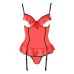 Корсет сексуальный красный CHERRY CORSET S/M Passion Exclusive