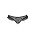 Трусики сексуальні чорні DONIA THONG S / M Passion Exclusive Трусики сексуальні чорні DONIA THONG S / M Passion Exclusive