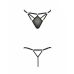 Эротические стринги из стреп черные MEGGY THONG S/M Passion Exclusive Эротические стринги из стреп черные MEGGY THONG S/M Passion Exclusive