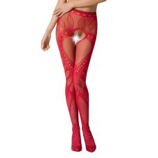 Еротичні колготки червоні passion S007