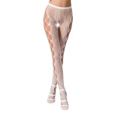 Еротичні колготки білі passion S008