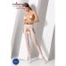 Эротические колготки с имитацией чулок S017 white Белые Passion Страсть