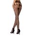 Эротические колготки с пояском S021 black Черные Passion Страсть