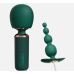 Вібромасажер Ванд у формі мікрофона для стимуляції клітора зеленого кольору Qingnan No 5 Вібромасажер Ванд у формі мікрофона для стимуляції клітора зеленого кольору Qingnan No 5