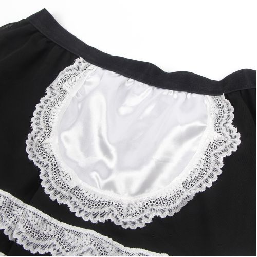 Костюм покоївки для рольових ігор чорний білий Star Night розмір S