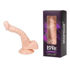 Фаллоимитатор 20/3,8 см на присоске реалистичный Love stay with me SEXTOY PENIS