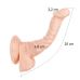 Фаллоимитатор 20/3,8 см на присоске реалистичный Love stay with me SEXTOY PENIS