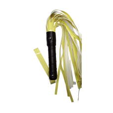 Батіг зі штучної шкіри жовтого кольору Easy Life BDSM Desire 60см