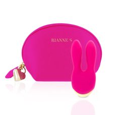 Вібратор з вушками для клітора в рожевий сумочці Rianne S Bunny Bliss