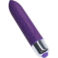 Вибро-пуля фиолетовая ROCKS-OFF Colour changing 80MM 7-SPEED 