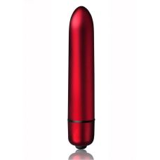 Вібропуля для стимуляції інтимних зон червона ROCKS OFF Truly yours vibrator scarlet