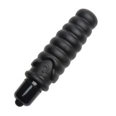 Міні вібратор чорного кольору Rocks Off Buddies 10 Scud