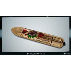 Вибропуля Rocks Off RO-160mm TATTOO Hearts and Roses