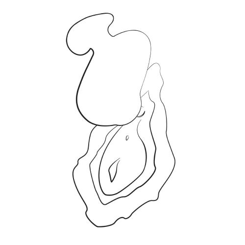 Вібратор з вакуумно-кліторальною стимуляцією та для сосків помаранчевий ROMP Kiss