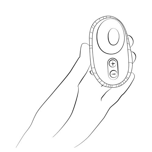 Вакуумный стимулятор клитора в тревел-формате розовый ROMP Spin 