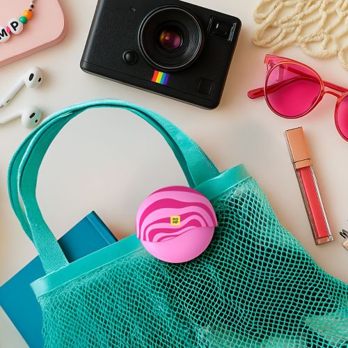 Вакуумный стимулятор клитора в тревел-формате розовый ROMP Spin 