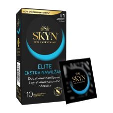 Презервативы безлатексные полиизопреновые с дополнительной смазкой Skyn Extra Lubricated 10 штук