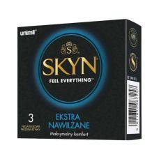 Презервативы безлатексные полиизопреновые с дополнительной смазкой Skyn Extra Lubricated 3 штуки