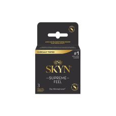 Презервативы безлатексные полиизопреновые Skyn Supreme Feel 3 штуки