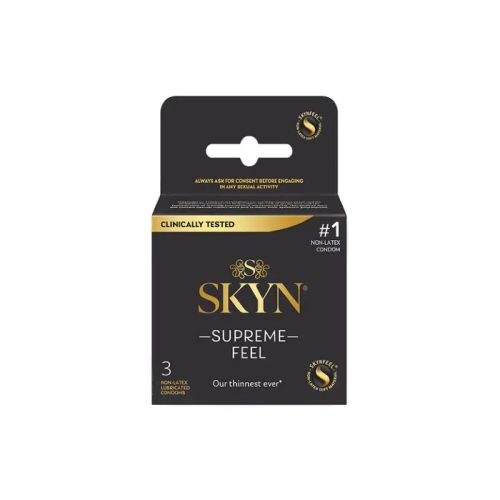 Презервативи безлатексні поліізопренові Skyn ​​Supreme Feel 3 штуки