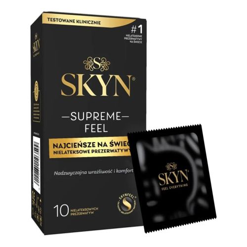 Презервативы безлатексные полиизопреновые Skyn Supreme Feel 10 штук