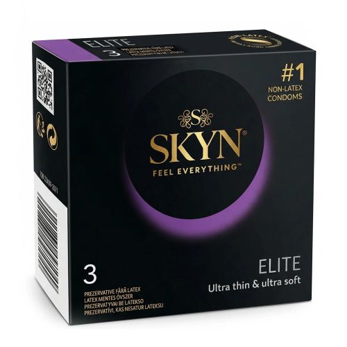 Презервативы ультратонкие полиизопреновые SKYN ELITE 3 штуки