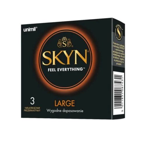 Презервативы полиизопреновые большого размера Skyn Large 3 штуки