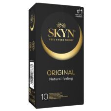 Презервативы гладкие полиизопреновые с силиконовой смазкой SKYN Original 10 штук