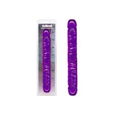 Фалоімітатор двосторонній реалістичний фіолетовий Seven Creations Lavender