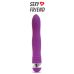 Вибратор вагинальный силиконовый Sexy Friend L 175 мм D 29 мм цвет фиолетовый 