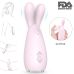 Вібратор 12,7 см / 1,9 см для клітора сосків вагіни і ануса REBA 9 режимів вібрації