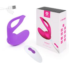 Массажер простаты DANNY на дистанционном управлении фиолетовый S-hande