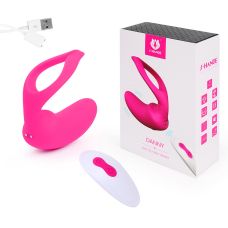 Массажер простаты DANNY на дистанционном управлении ярко-розовый S-hande