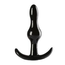 Анальный плаг черного цвета SKN-ANL006
